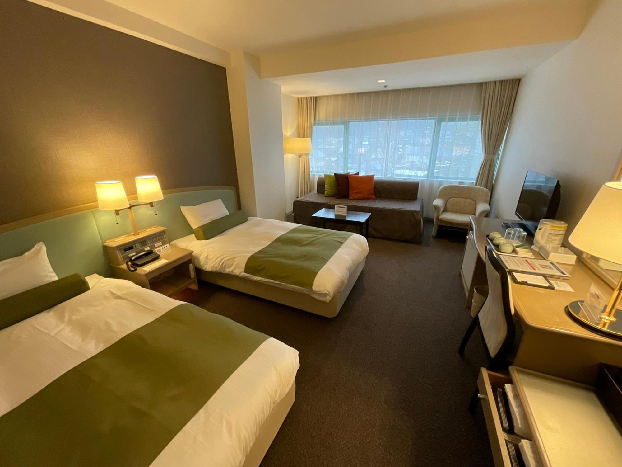 Katsuyama New Hotel Bagian luar foto