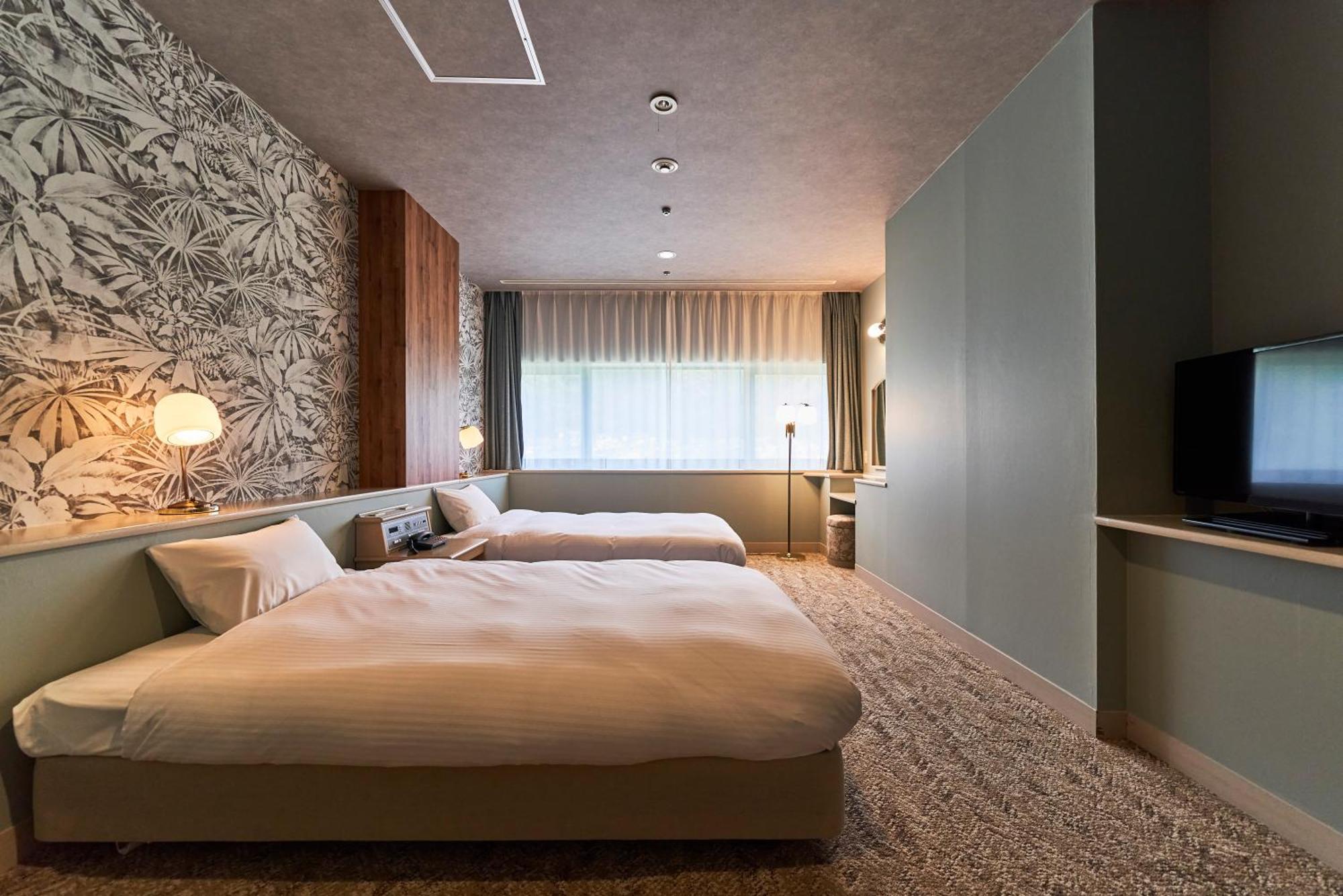 Katsuyama New Hotel Bagian luar foto
