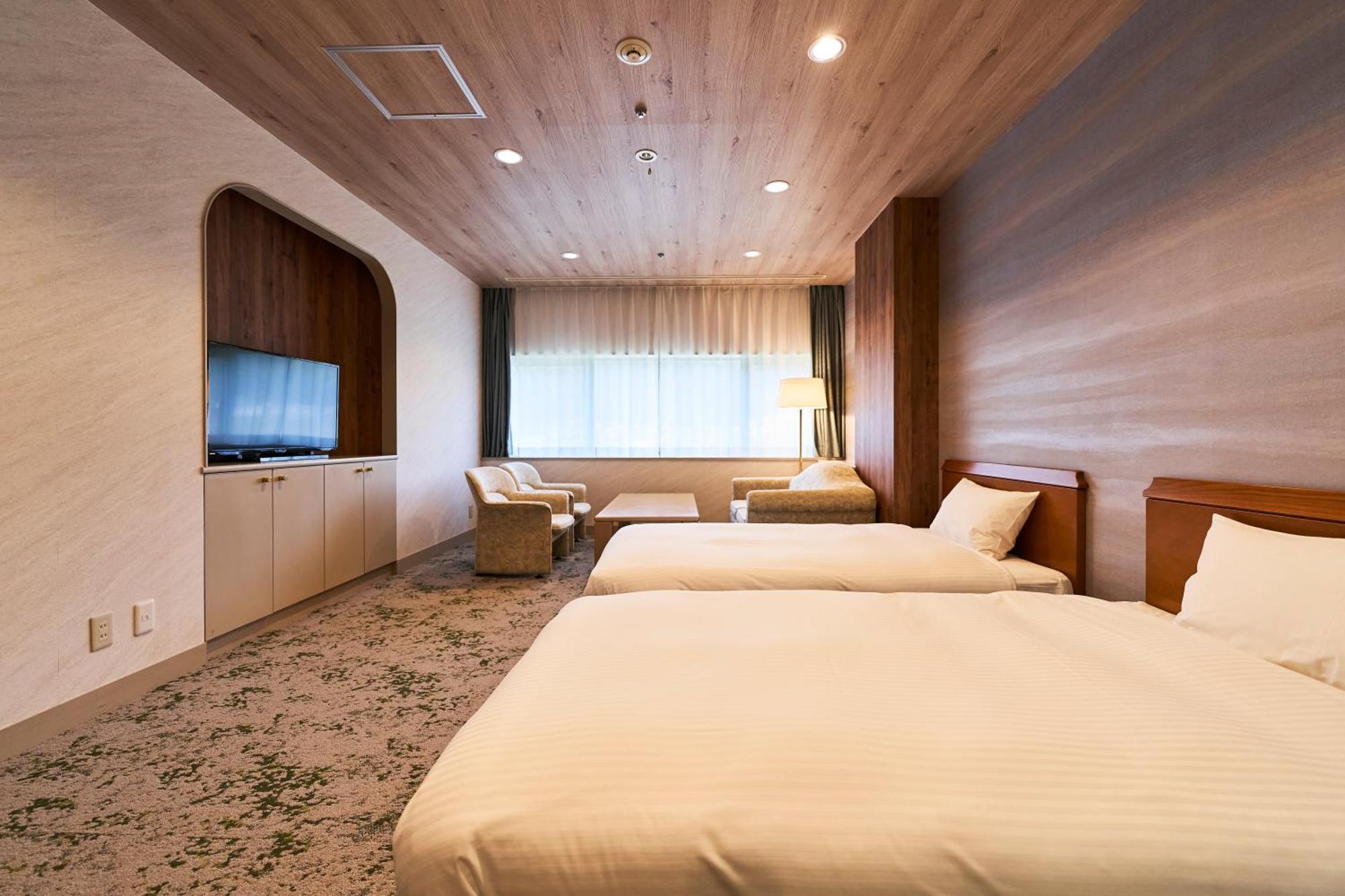 Katsuyama New Hotel Bagian luar foto