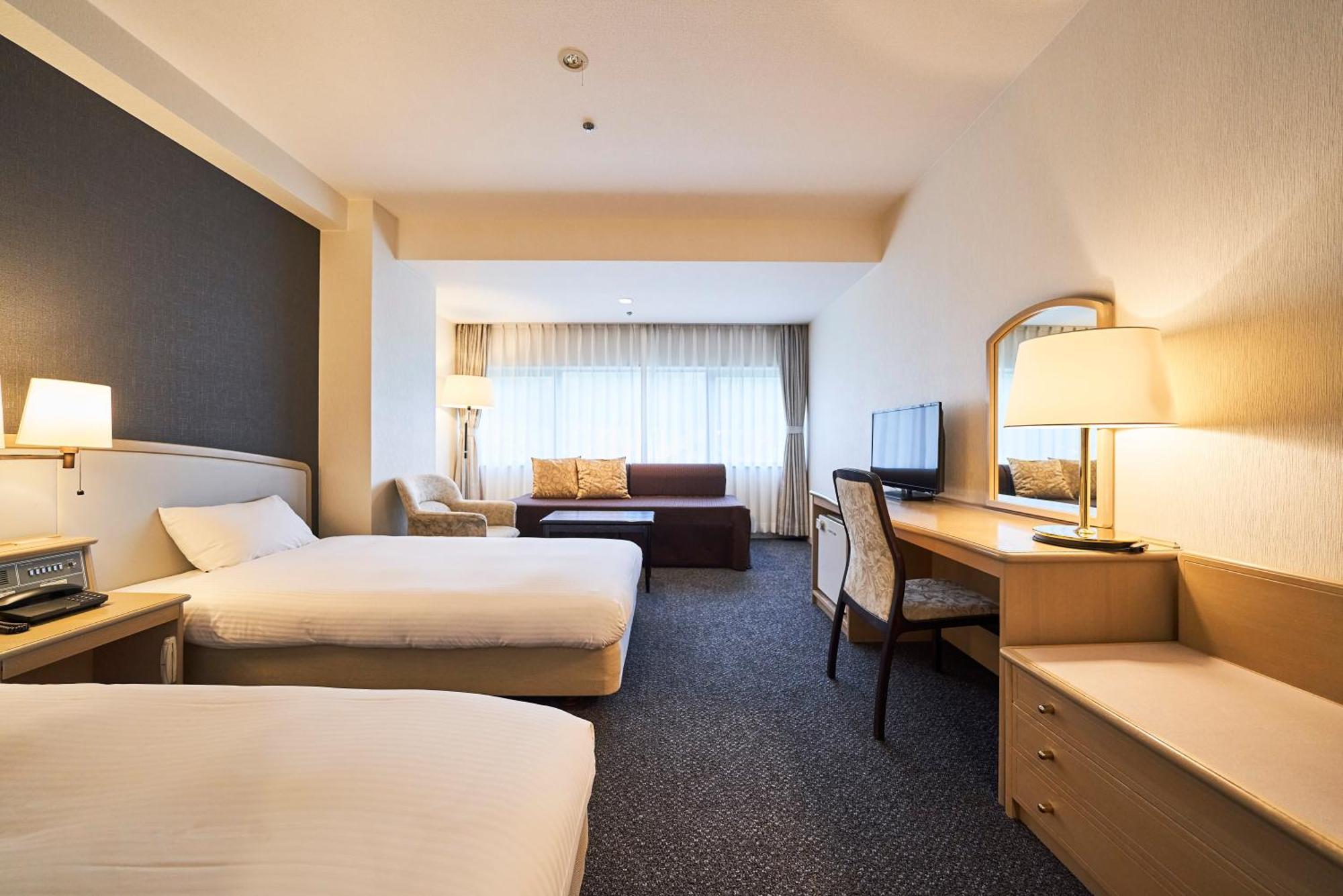 Katsuyama New Hotel Bagian luar foto